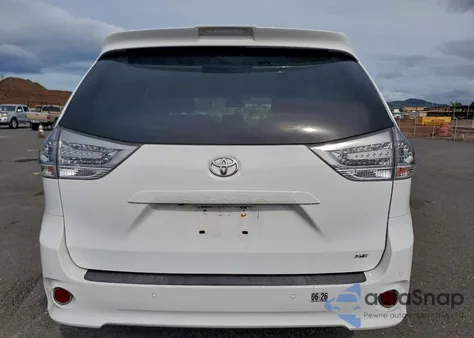 2020 Toyota Sienna Se from USA, damaged, VIN 5TDXZ3DC0LS070920